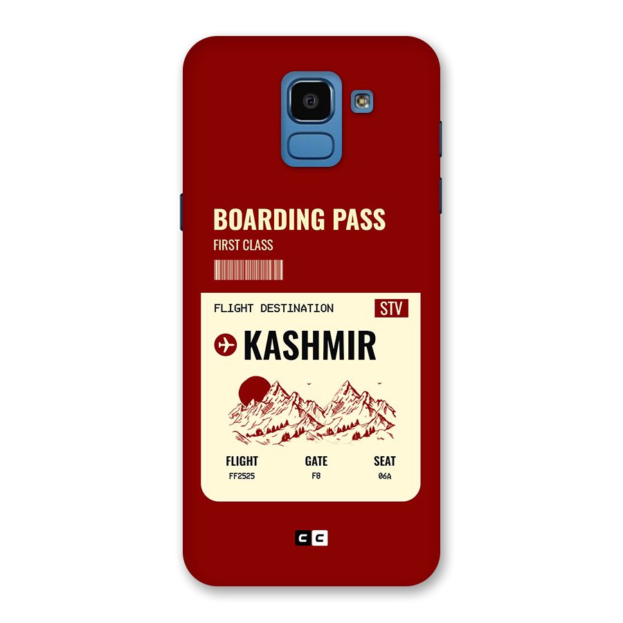 Kashmir Boarding Pass Back Case for Galaxy On6