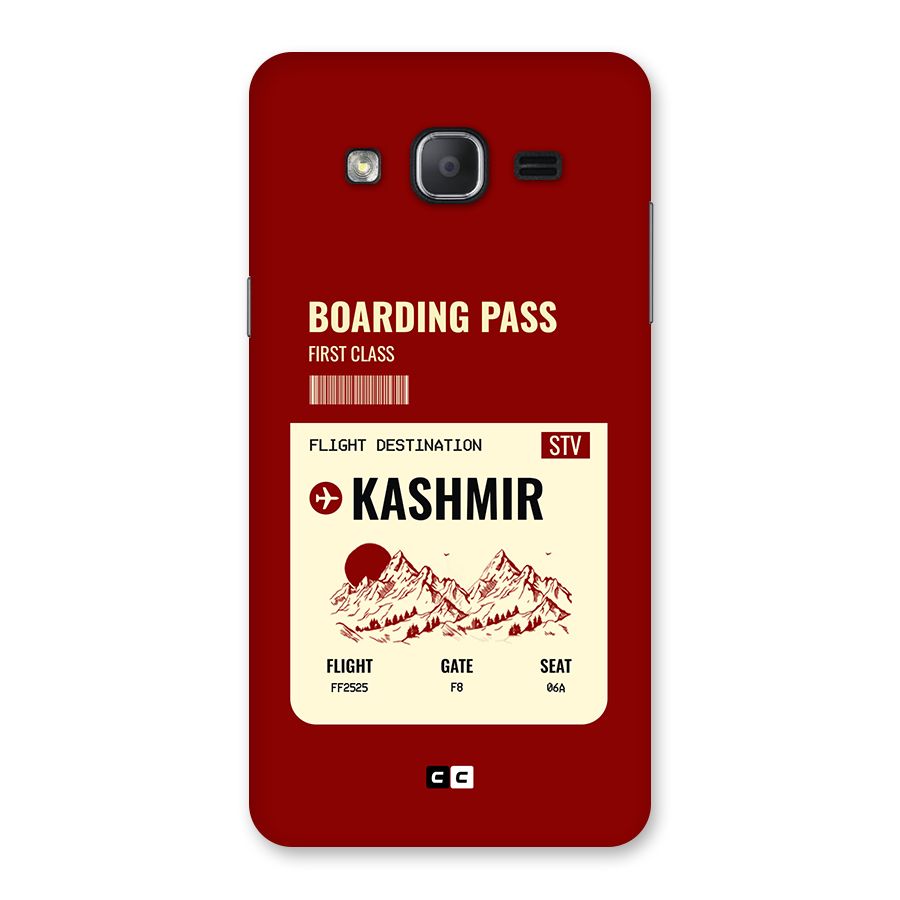 Kashmir Boarding Pass Back Case for Galaxy On7 2015