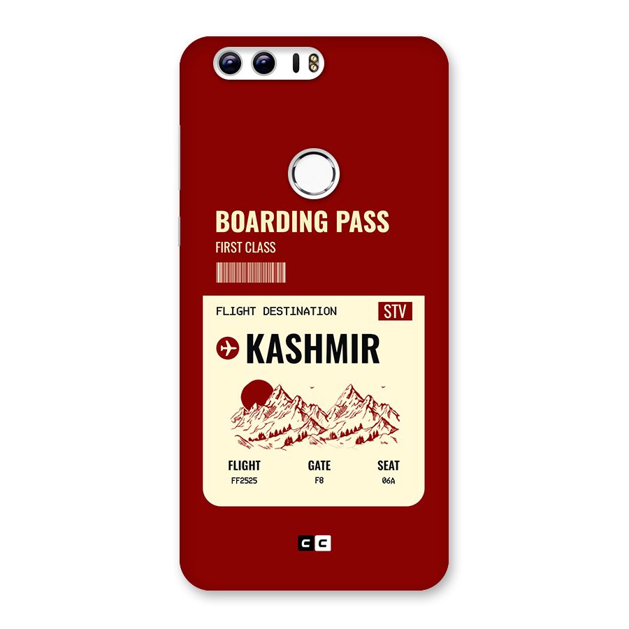 Kashmir Boarding Pass Back Case for Honor 8