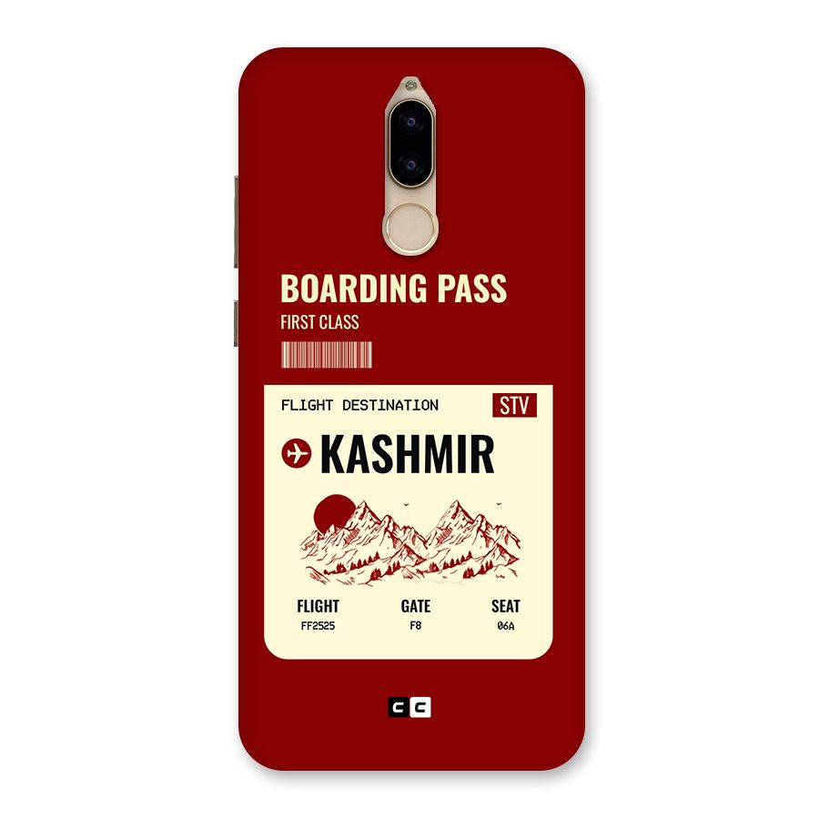 Kashmir Boarding Pass Back Case for Honor 9i