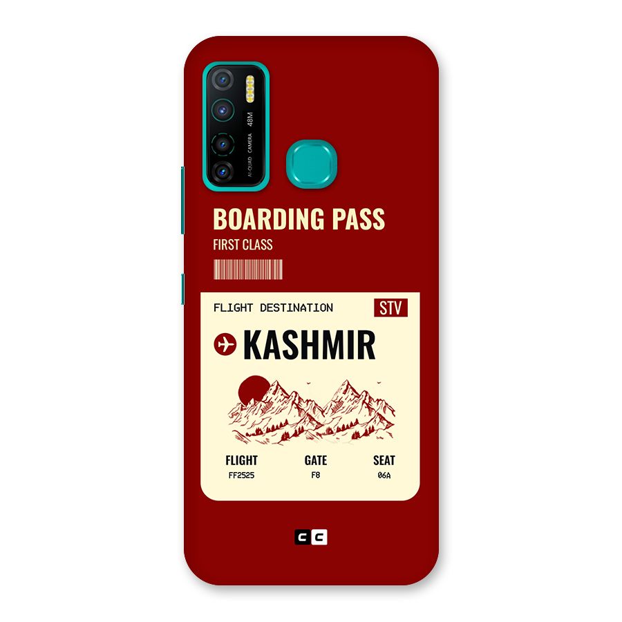 Kashmir Boarding Pass Back Case for Infinix Hot 9 Pro