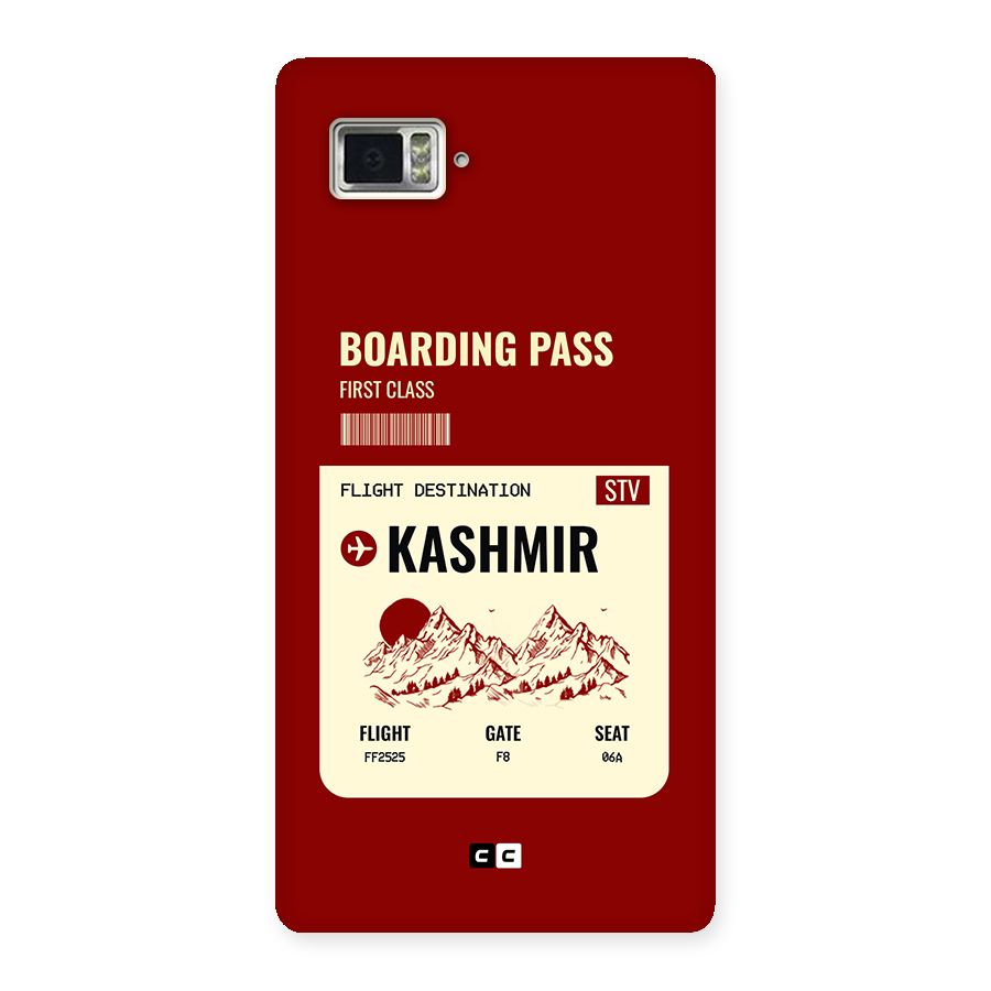 Kashmir Boarding Pass Back Case for Lenovo Vibe Z2 Pro K920