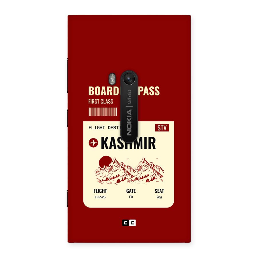 Kashmir Boarding Pass Back Case for Lumia 920