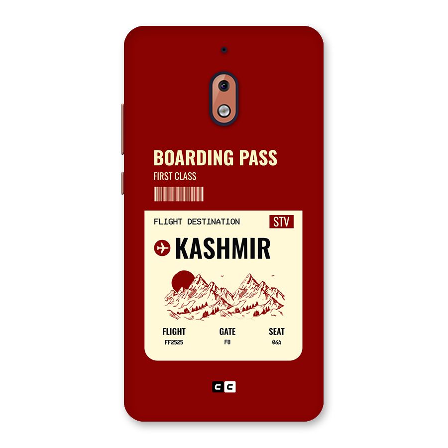 Kashmir Boarding Pass Back Case for Nokia 2.1