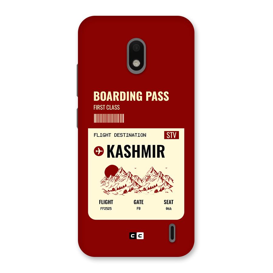 Kashmir Boarding Pass Back Case for Nokia 2.2