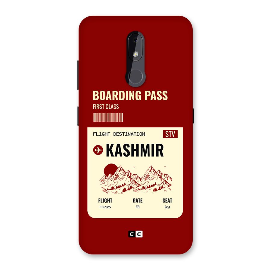 Kashmir Boarding Pass Back Case for Nokia 3.2
