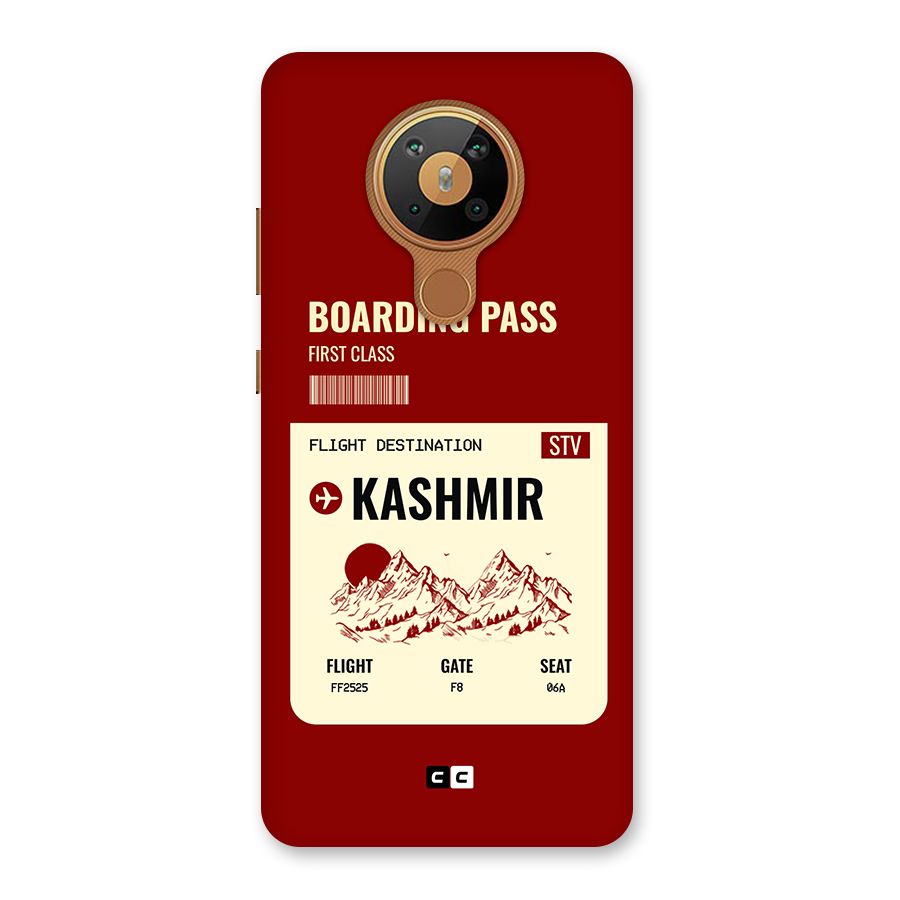 Kashmir Boarding Pass Back Case for Nokia 5.3
