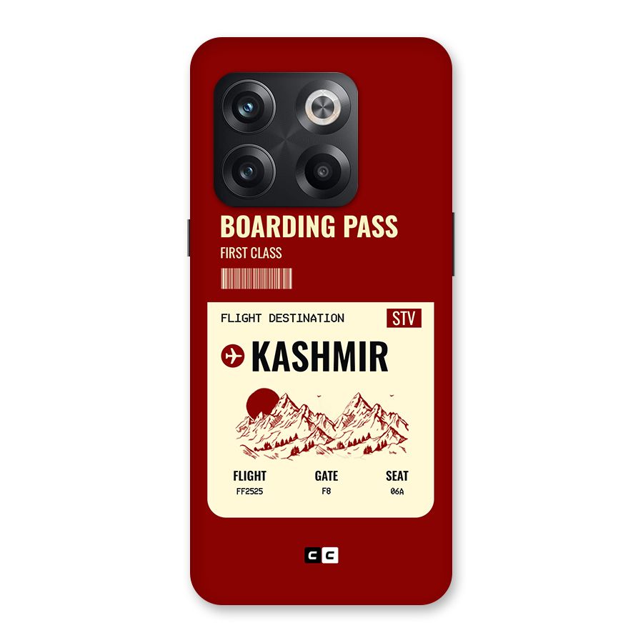 Kashmir Boarding Pass Back Case for OnePlus 10T
