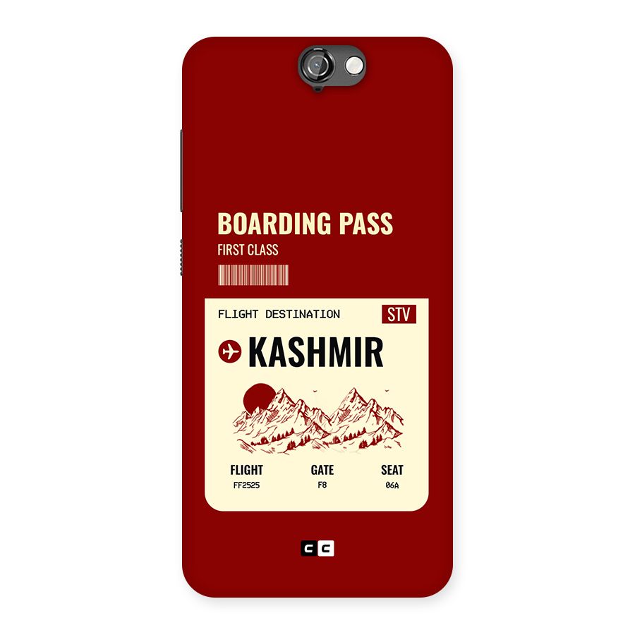 Kashmir Boarding Pass Back Case for One A9