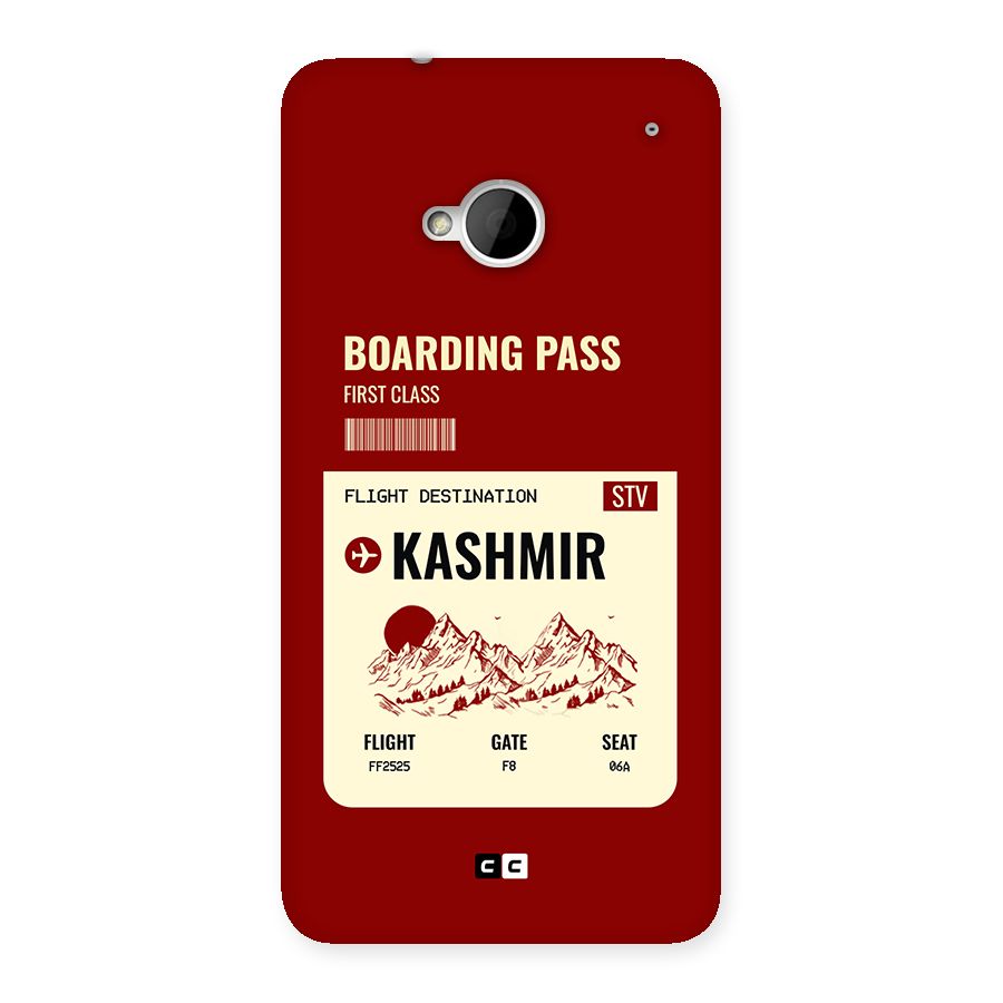 Kashmir Boarding Pass Back Case for One M7 (Single Sim)