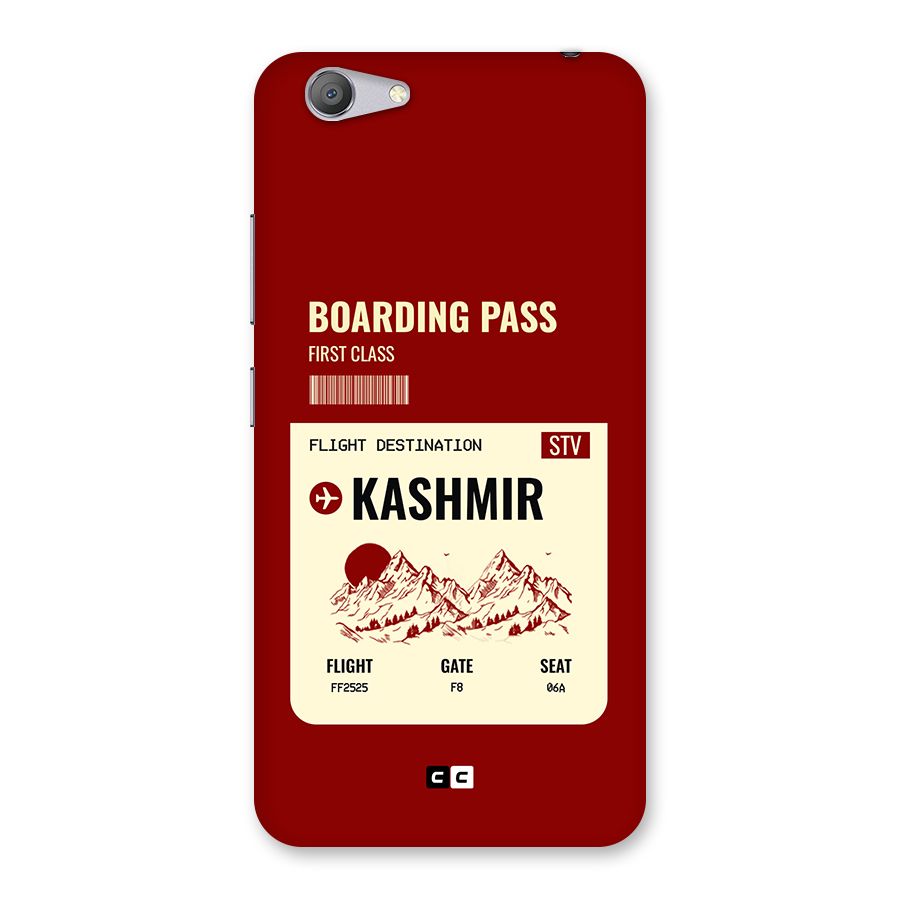 Kashmir Boarding Pass Back Case for Vivo Y53