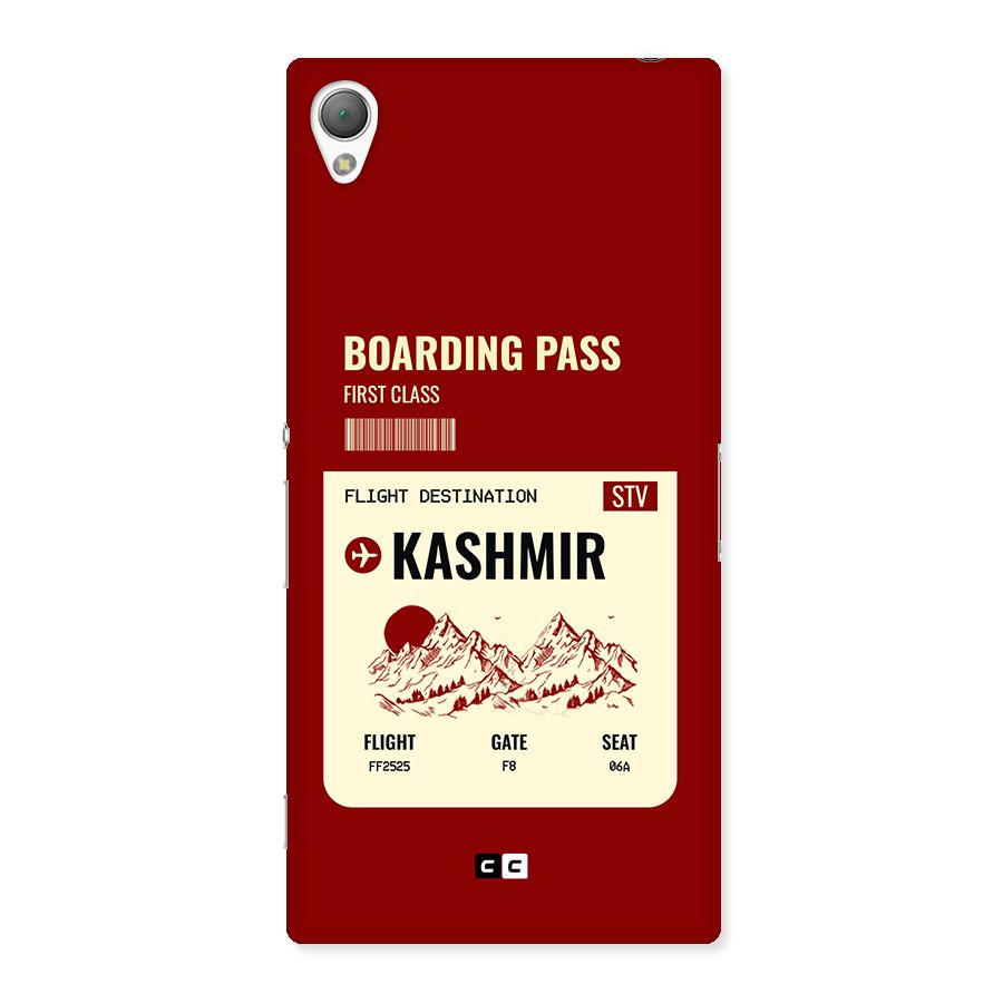 Kashmir Boarding Pass Back Case for Xperia Z3