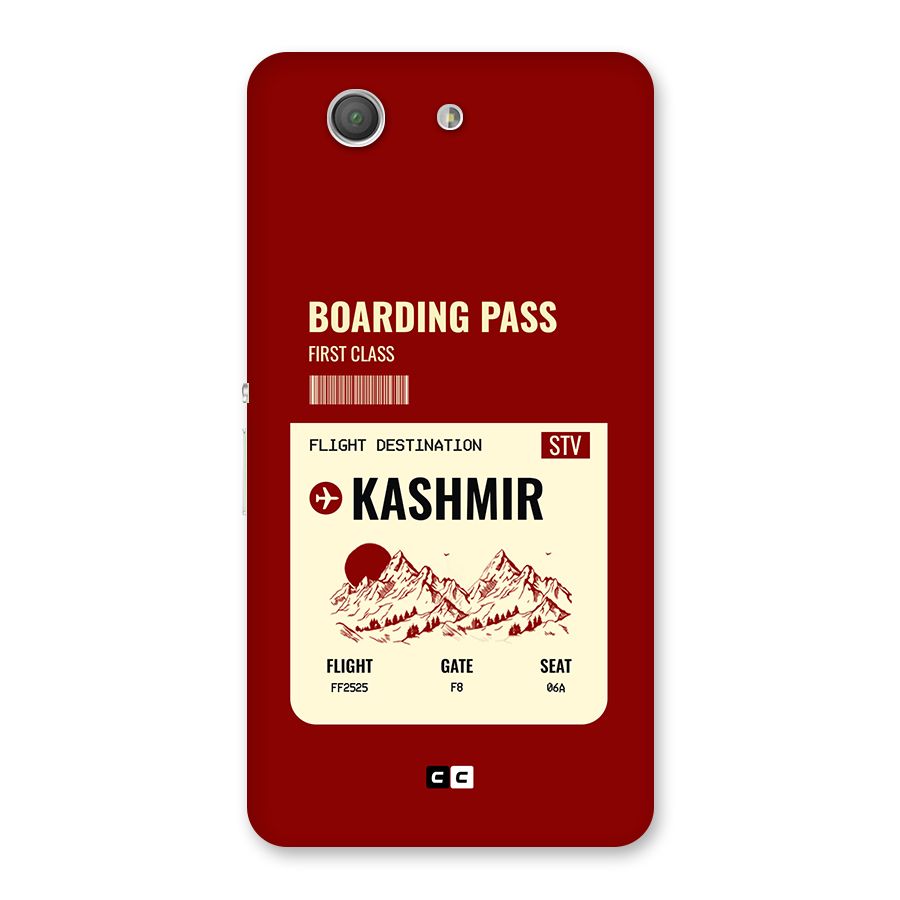 Kashmir Boarding Pass Back Case for Xperia Z3 Compact