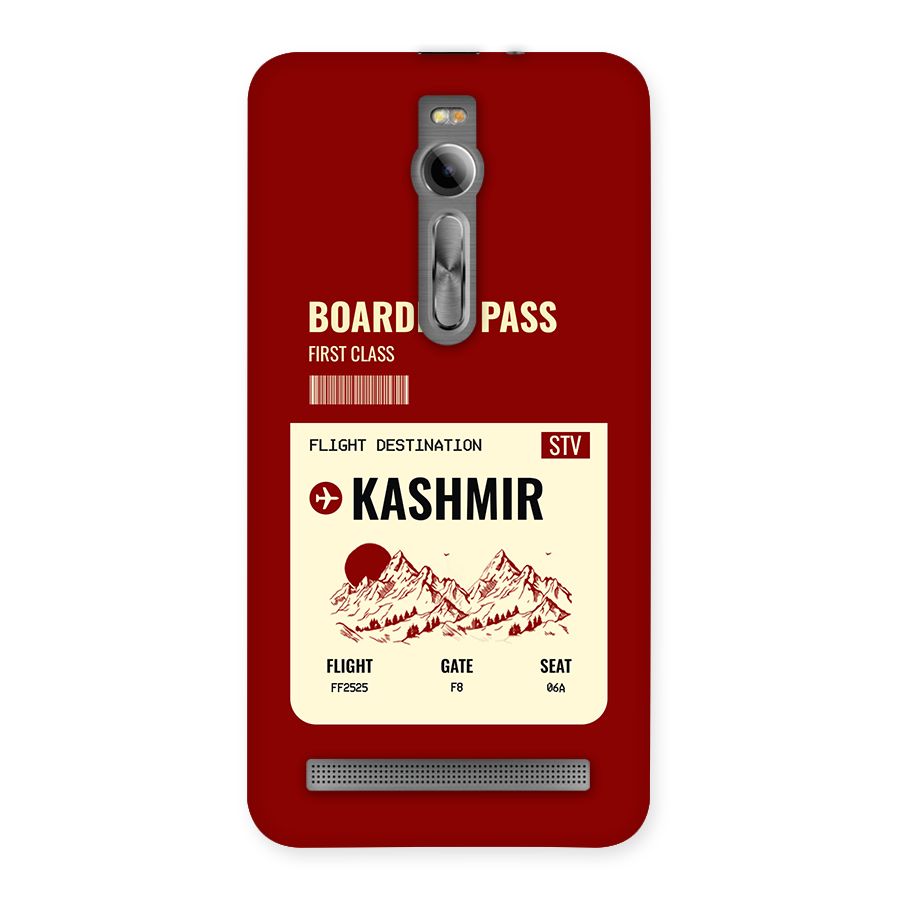 Kashmir Boarding Pass Back Case for Zenfone 2