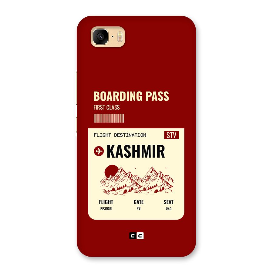 Kashmir Boarding Pass Back Case for Zenfone 3s Max