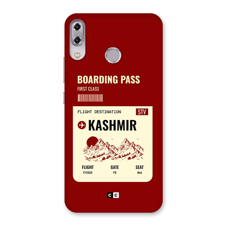 Kashmir Boarding Pass Back Case for Zenfone 5Z