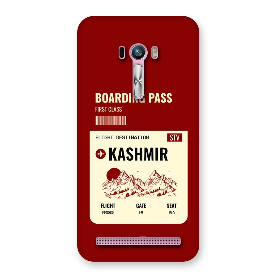 Kashmir Boarding Pass Back Case for Zenfone Selfie
