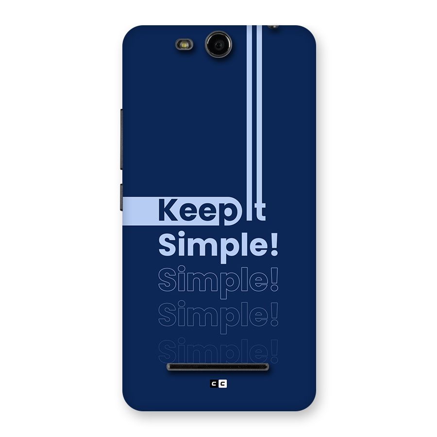 Keep It Simple Back Case for Canvas Juice 3 Q392