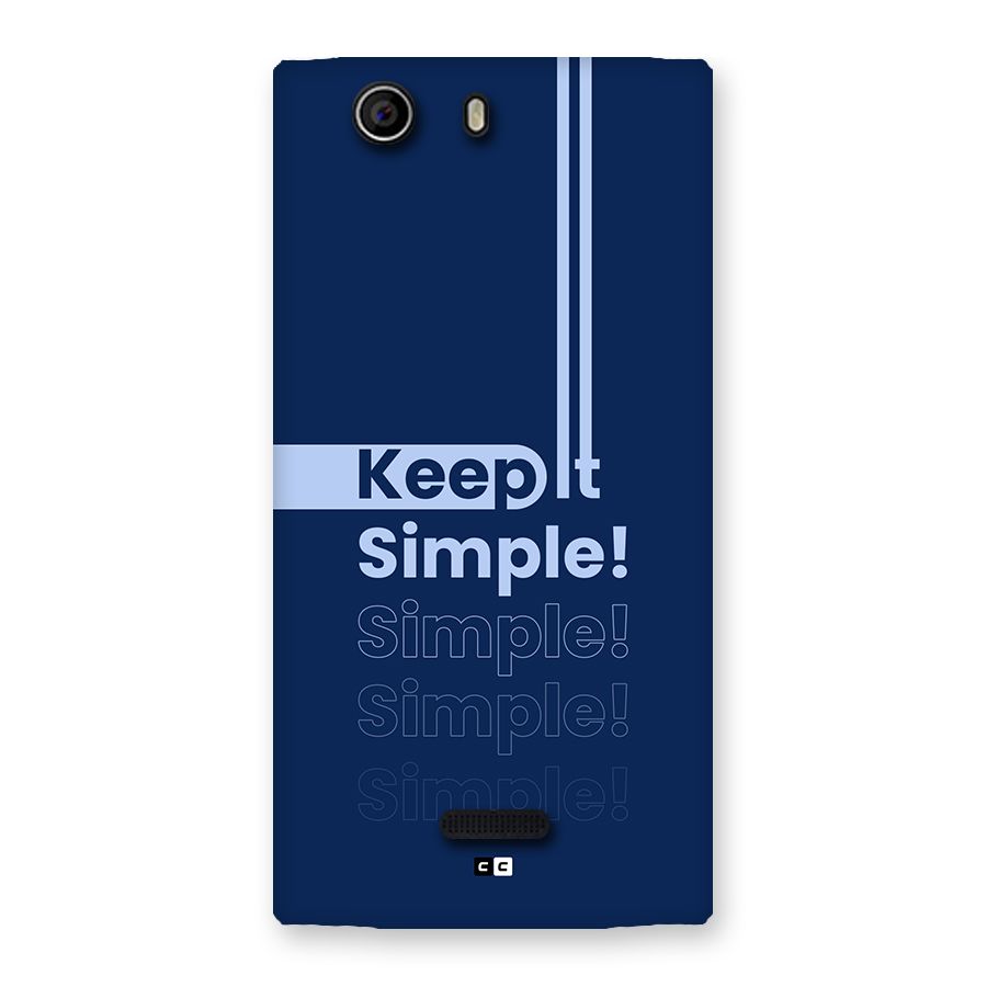 Keep It Simple Back Case for Canvas Nitro 2 E311