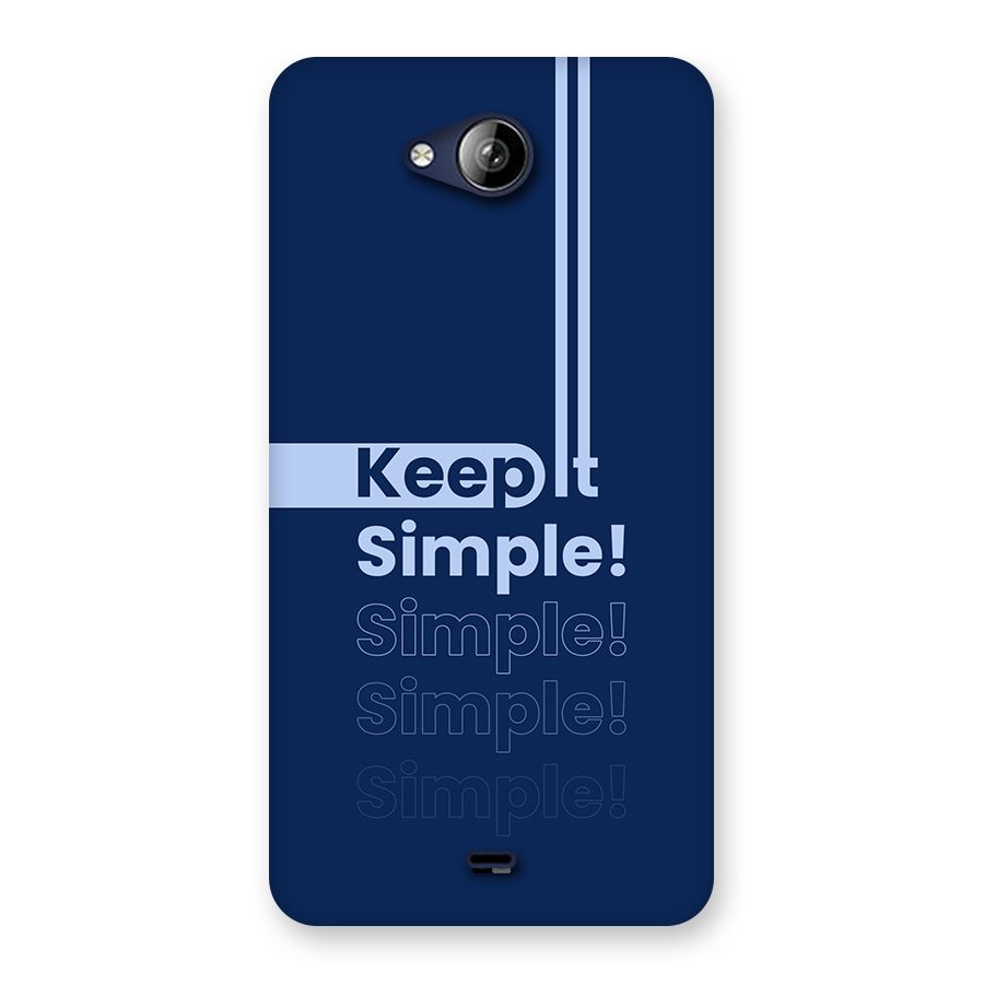 Keep It Simple Back Case for Canvas Play Q355