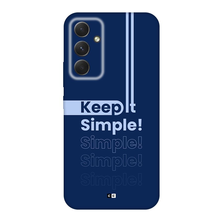 Keep It Simple Back Case for Galaxy A54