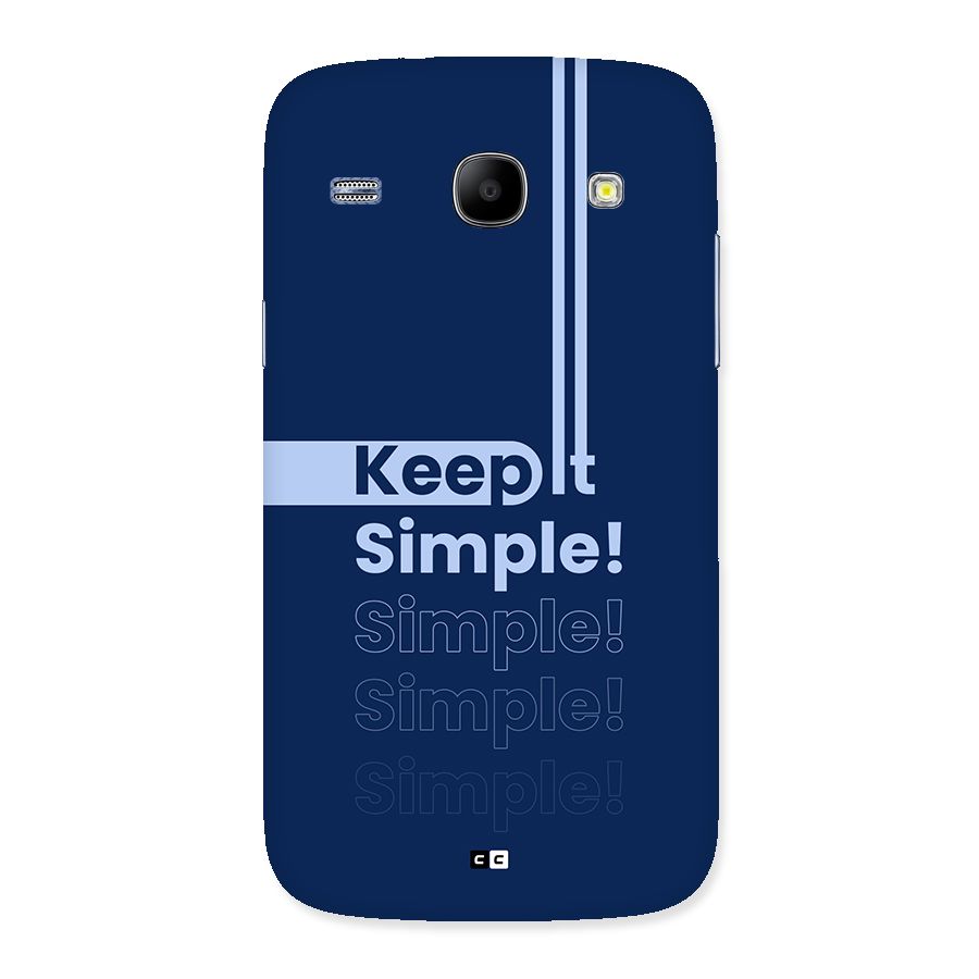 Keep It Simple Back Case for Galaxy Core