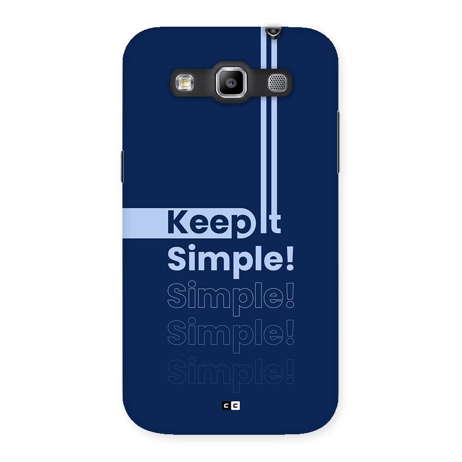Keep It Simple Back Case for Galaxy Grand Quattro