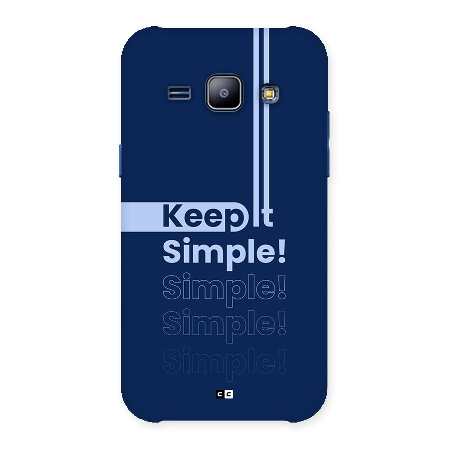 Keep It Simple Back Case for Galaxy J1