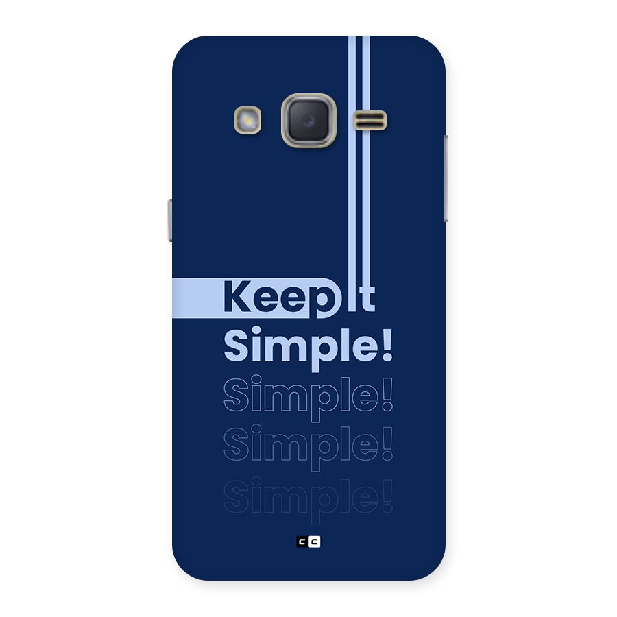Keep It Simple Back Case for Galaxy J2