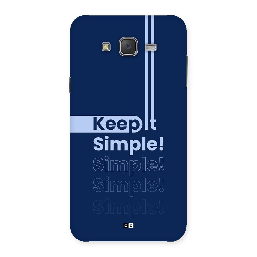 Keep It Simple Back Case for Galaxy J7