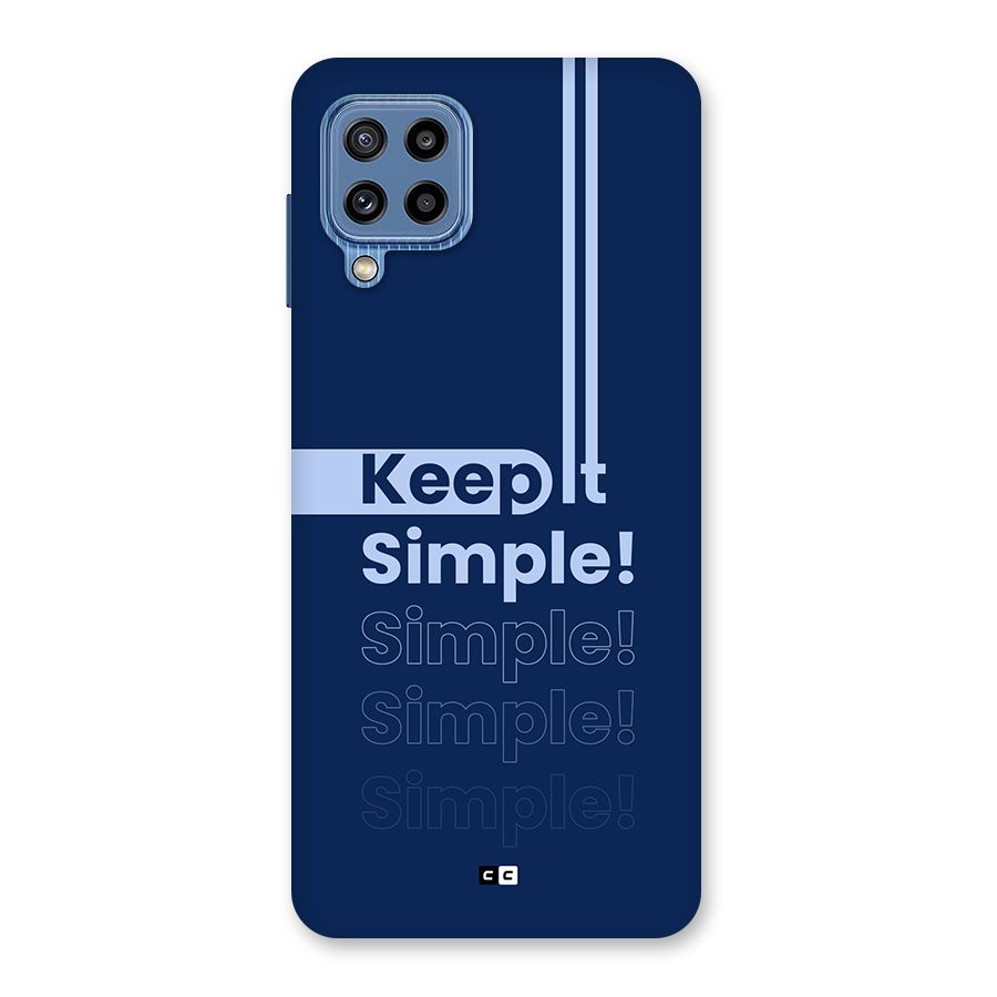 Keep It Simple Back Case for Galaxy M32
