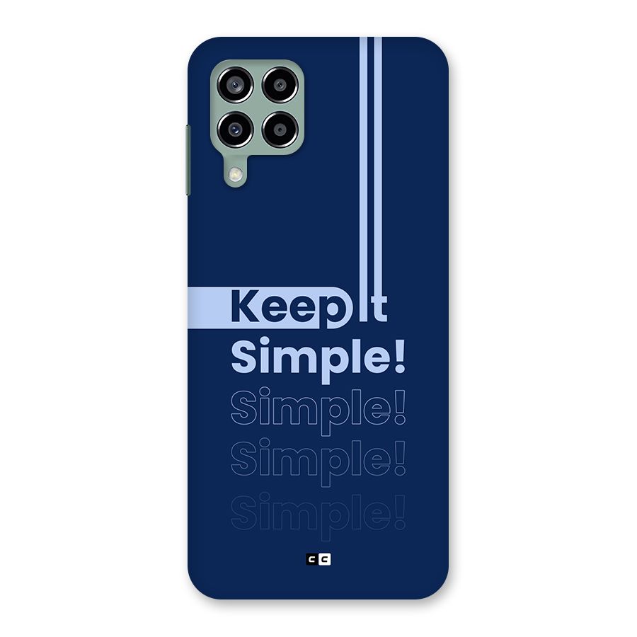 Keep It Simple Back Case for Galaxy M33