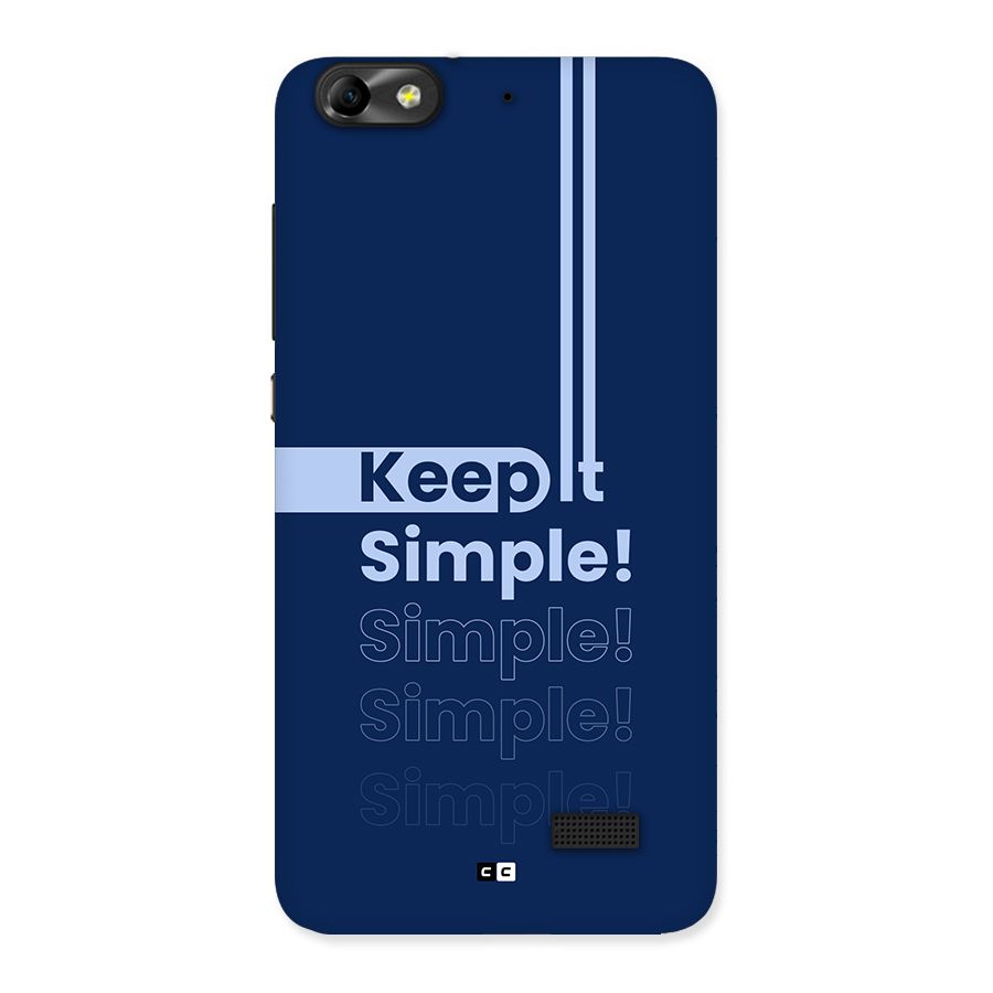 Keep It Simple Back Case for Honor 4C