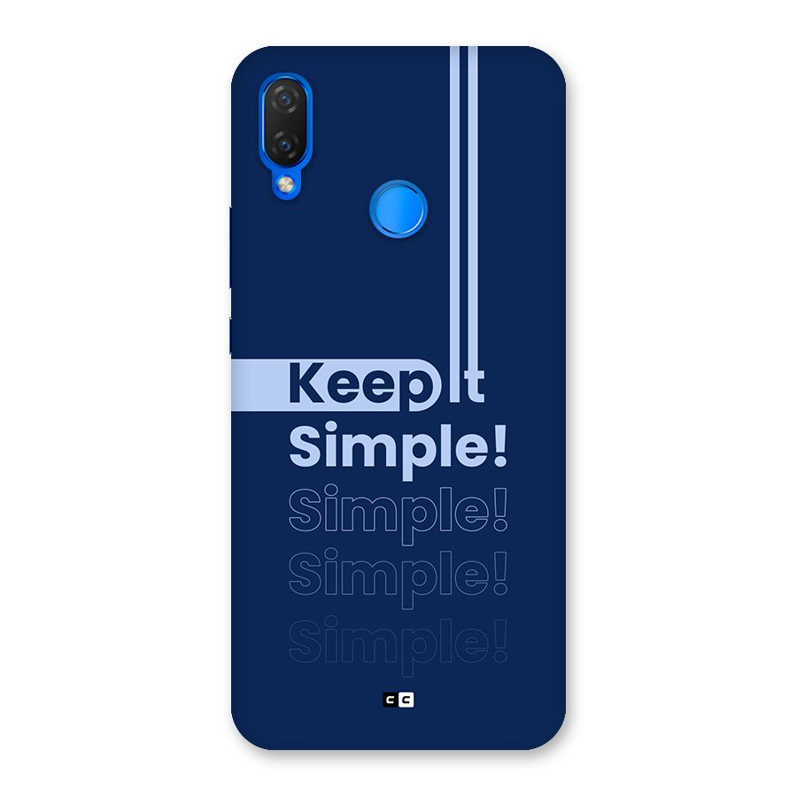 Keep It Simple Back Case for Huawei P Smart Plus