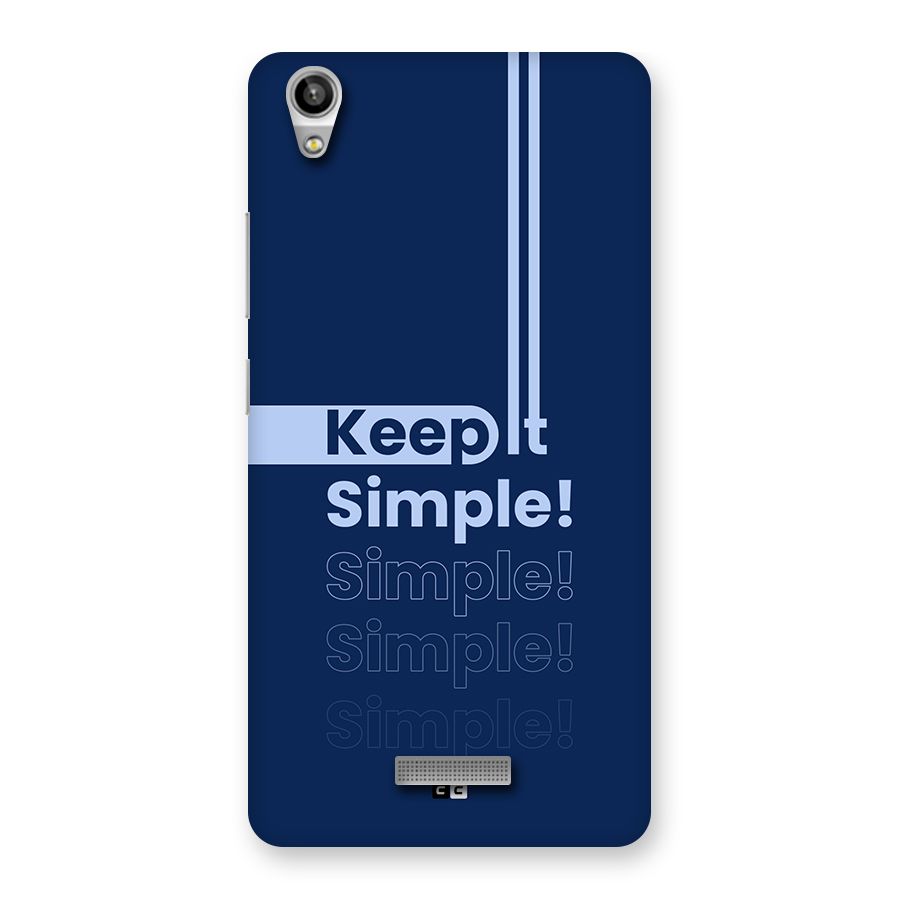 Keep It Simple Back Case for Lava Pixel V1