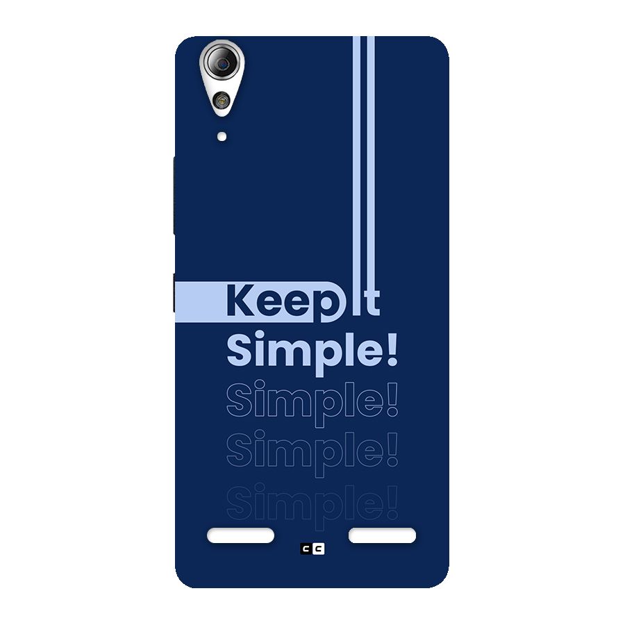 Keep It Simple Back Case for Lenovo A6000