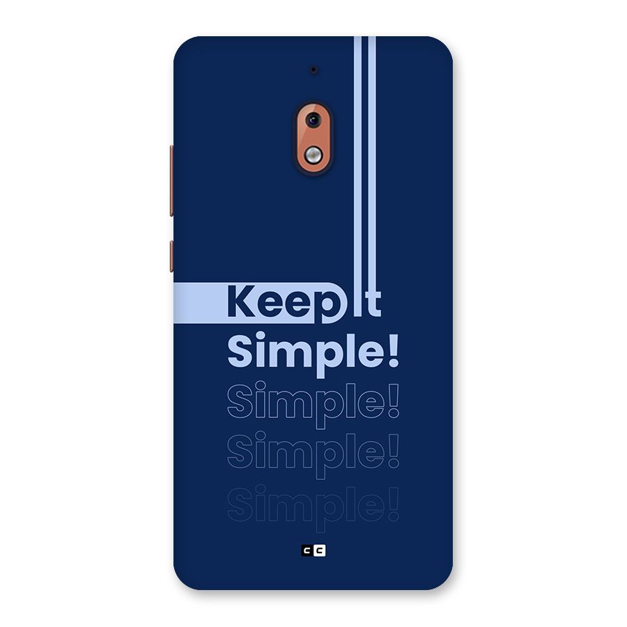 Keep It Simple Back Case for Nokia 2.1
