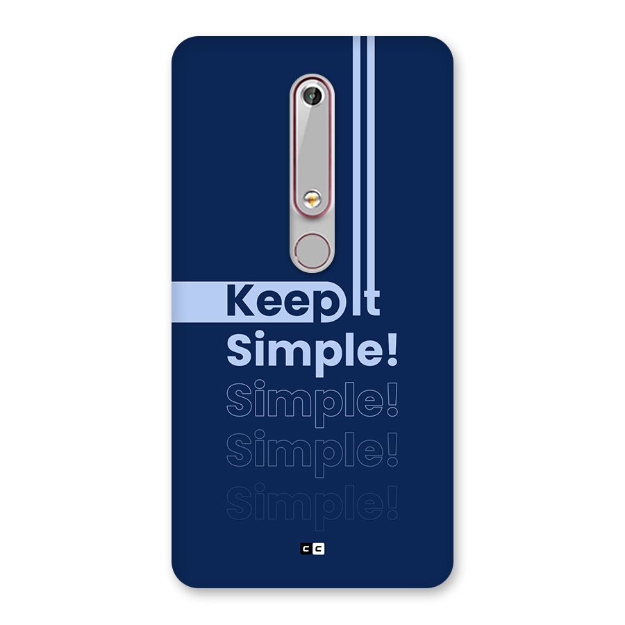 Keep It Simple Back Case for Nokia 6.1