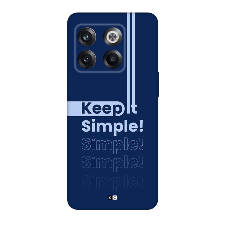Keep It Simple Back Case for OnePlus 10T