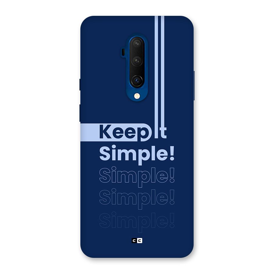 Keep It Simple Back Case for OnePlus 7T Pro
