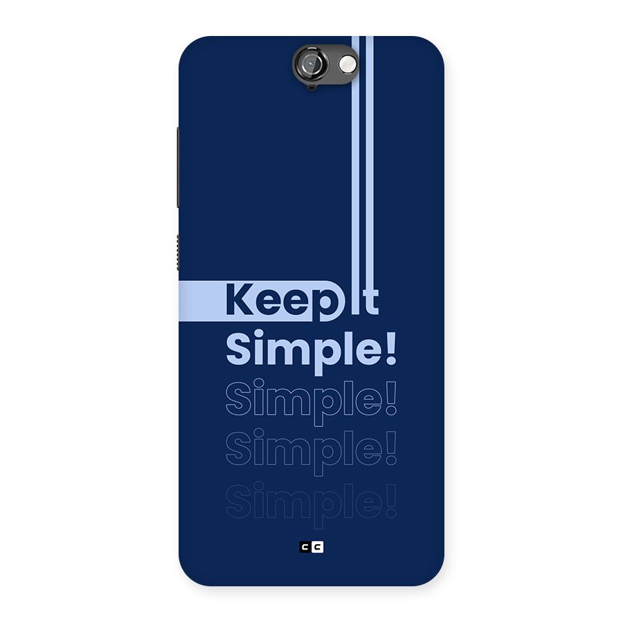 Keep It Simple Back Case for One A9