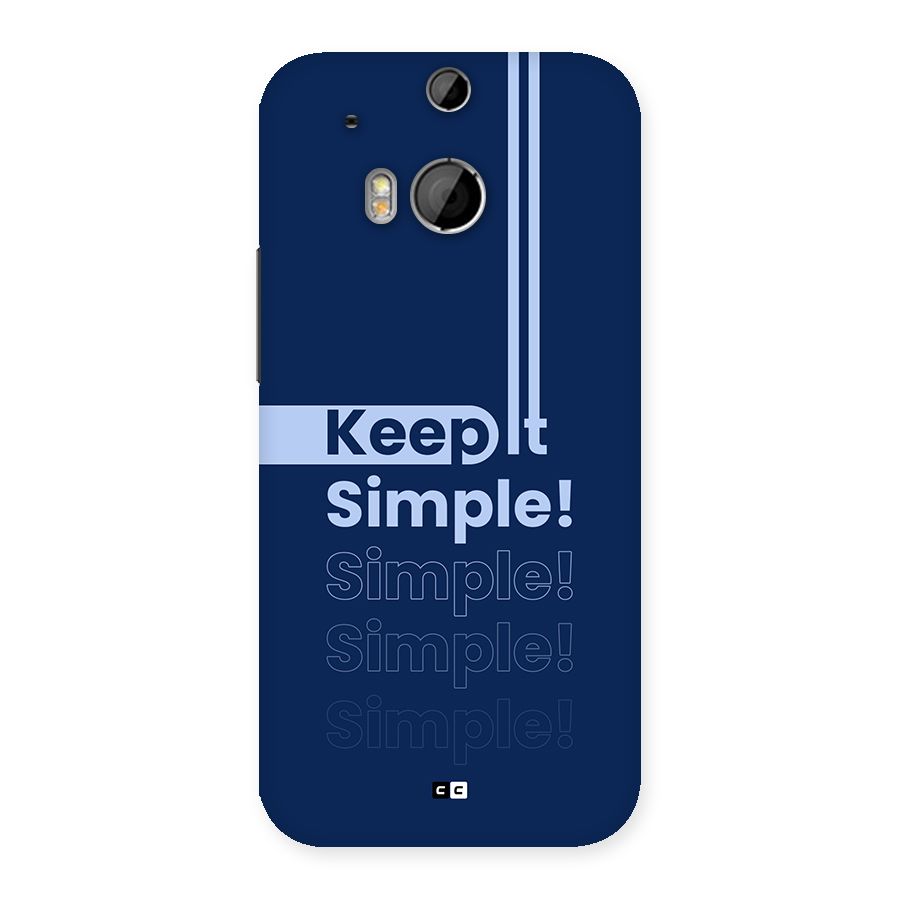 Keep It Simple Back Case for One M8
