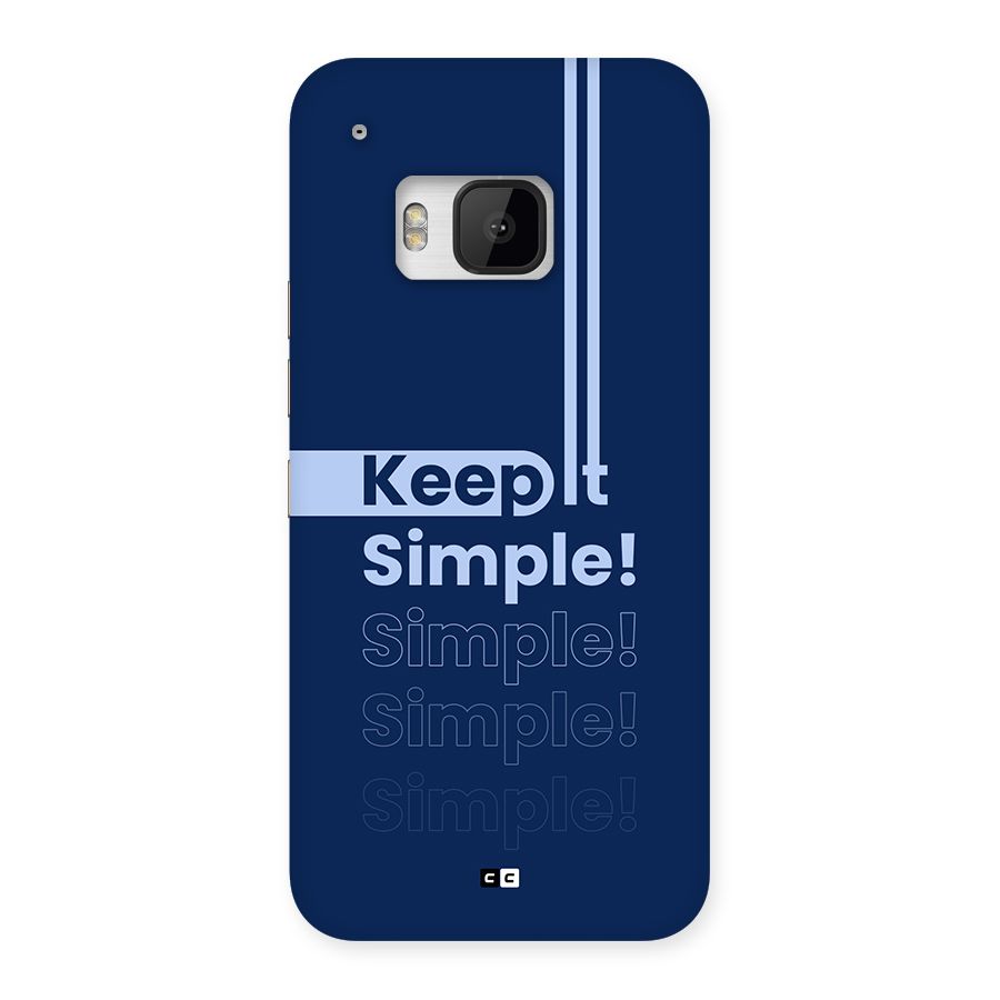 Keep It Simple Back Case for One M9