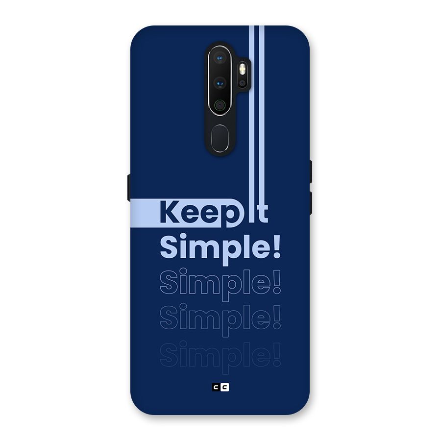 Keep It Simple Back Case for Oppo A5 (2020)