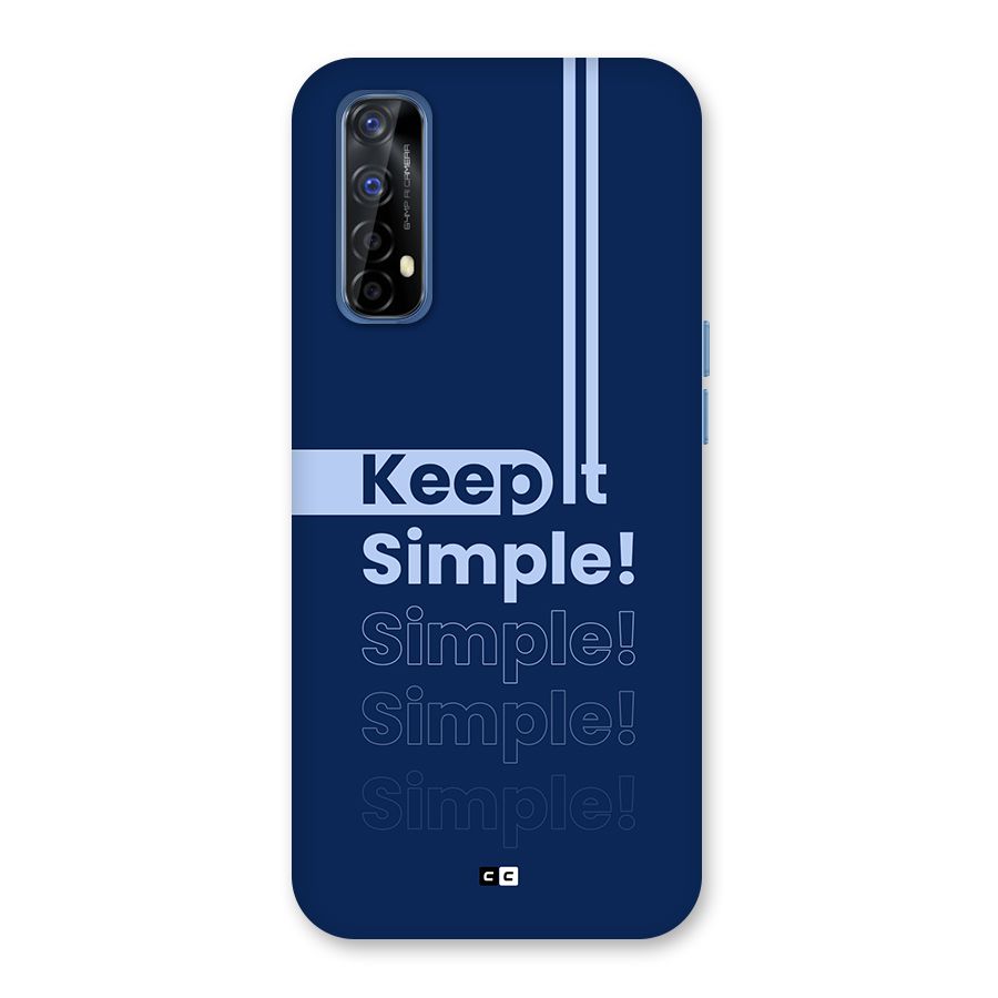 Keep It Simple Back Case for Realme 7