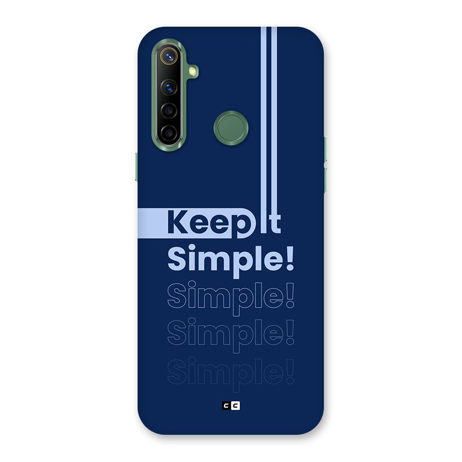 Keep It Simple Back Case for Realme Narzo 10