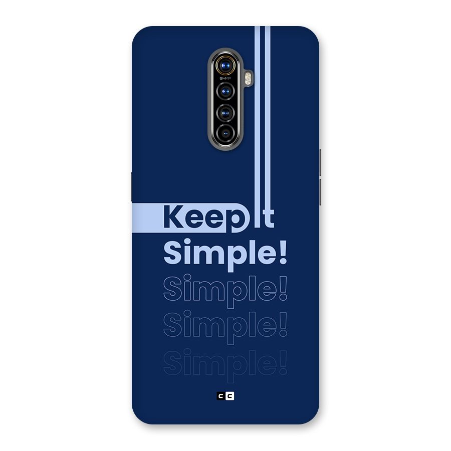 Keep It Simple Back Case for Realme X2 Pro