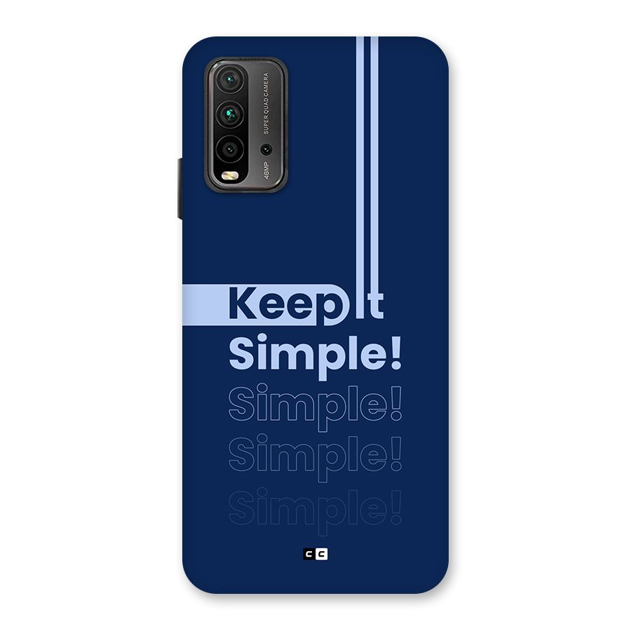 Keep It Simple Back Case for Redmi 9 Power