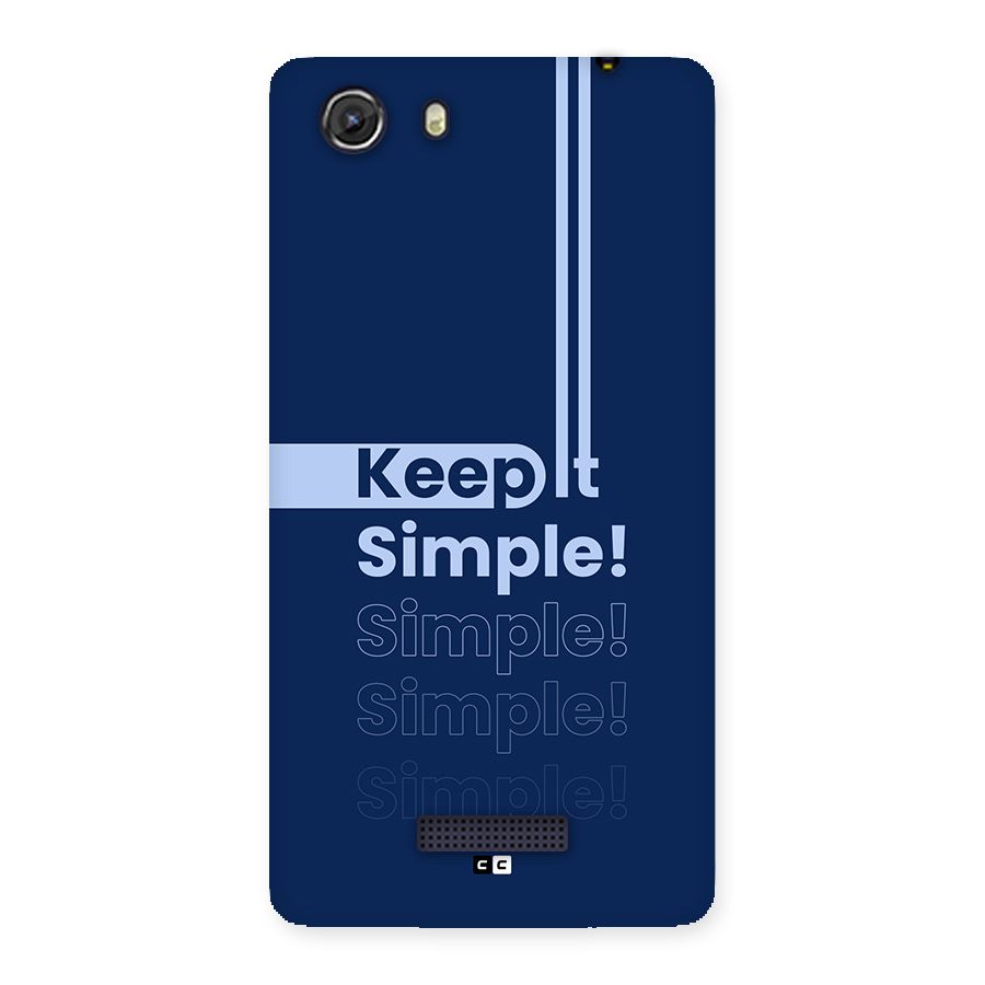 Keep It Simple Back Case for Unite 3