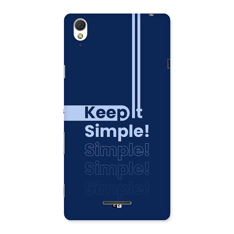 Keep It Simple Back Case for Xperia T3
